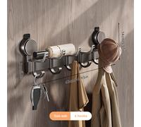 TEMU Musurjoy un gancho que no requiere taladrar, no marcas, tiene un adhesivo fuerte, es adecuado para colgar bolsos, un diseño de , se puede usar en la cocina práctico para colgar ropa y llaves.