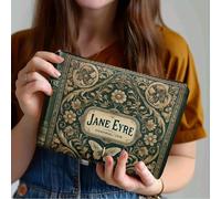 TEMU Neceser 1 pieza, Jane Eyre Vintage Cover, Neceser con cremallera, Adecuado para viajes y uso diario, Bolsa de almacenamiento multifuncional para papelería