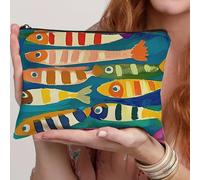 TEMU Neceser de Viaje con Cremallera, Estuche de Maquillaje, Bolsa de , Estuche para Lápices, Organizador y Bolso de para Mujer; un Hermoso Regalo para y Maestras