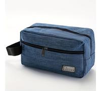 TEMU Neceser portátil de gran capacidad, set de viaje multifuncional para hombres y mujeres, ideal para viajes y viajes de negocios {Dirección del cierre aleatoria}