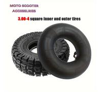 TEMU Neumáticos todoterreno 3.00-4 interiores y exteriores, adecuados para scooters y carritos. Neumáticos inflables para scooter 3.00-4, uso todoterreno