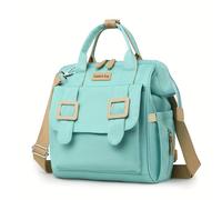 TEMU New large-capacity lunch bag, multifunctional insulated Valentine's Day gift, picnic bag with multiple pockets for storage and preservation, non-food contact, back to school