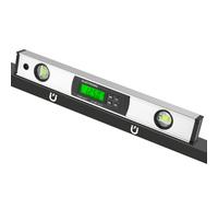 TEMU Nivel de digital y transportador con tamaño de 16 pulgadas/400 mm, con inclinómetro, base magnética y retroiluminación; batería no incluida.