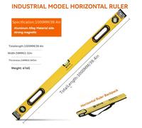 TEMU Nivel Magnético Mini de Precisión y Regla de - Aleación de Aluminio de Resistencia con Autoalineación para Nivelación, DIY, Fotografía, Topografía - Dispositivo de Medición Compacto