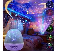 TEMU nocturna que estrellas y giratorias en tres con efectos deslumbrantes, para crear un de de . como de sueño ideal para Navidad y Halloween con su proyección de 360°.