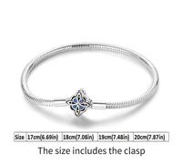 TEMU Novia Nueva Pulsera de Hueso de Serpiente con Nudo Celta y Ojo de la , Pulsera Original DIY Joyería para Mujeres - Regalo Elegante