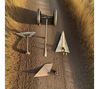 TEMU Nueva Herramienta Multifuncional Tres En Uno de para Deshierbe y Labranza con Ruedas, Diseñada para Dar Vueltas al Suelo, Deshierbar, Trenches y Plantar de Forma Fácil y Eficiente