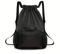 TEMU Nueva mochila con cordón para hombres y mujeres, adecuada para deportes, baloncesto y viajes.