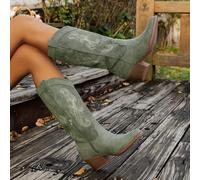 TEMU occidentales bordadas de moda para mujer