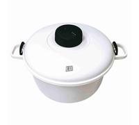 TEMU Olla a Presión ® Para Microondas - Capacidad 2 - 8 litros - Con Válvula Regulable - Cierres Herméticos De Seguridad