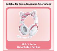 TEMU ONIKUMA X10 Auriculares de juego con montados en la cabeza, con cable, luminosos para ordenador, para deportes electrónicos, auriculares con cancelación de ruido