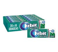 TEMU Orbit Chicles Sin Azúcar Sabor MENTA fuerte (30 x 10 chicles)
