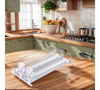 TEMU Organizador automático deslizante de bebidas para refrigeradores, con 4/3/2/1 filas - Dispensador de latas de que ahorra para el hogar, la cocina y