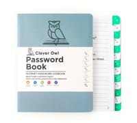 TEMU Organizador Compacto de Contraseñas A6 con Pestañas Alfabetizadas - Inicios de Sesión , Ideal para Uso en Oficina y Hogar