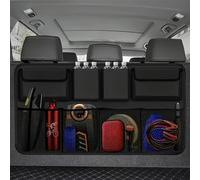 TEMU Organizador de 8 Bolsillos para Maletero de Vehículo | Gestión Eficiente del para SUVs y Camionetas, Ajuste Universal, de Poliéster y Tela Oxford