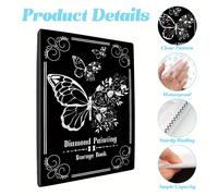 TEMU Organizador de Pintura de Diamantes A3, Portafolio de 30 Páginas para Guardar de Diamantes Grandes - para Pinturas de Diamantes de 12X16 Pulgadas