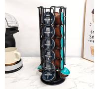 TEMU Organizador para Cápsulas de Café , Estante de Almacenamiento Adecuado para Oficina, Sala de Té, Cocina, Restaurante, Puede 24 Cápsulas de
