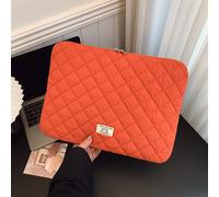 TEMU Organizador para Laptop de Color Sólido con Diseño de Costura de Cuadrícula, Disponible en Tamaños de 11, 13 Pulgadas. con Tela Duradera y Cierre de Cremallera, Ideal para el Trabajo y Viajes