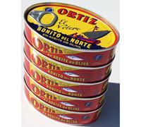 TEMU ORTIZ - Bonito del Norte en Aceite de Oliva - latas 112 g - [pack de 5]