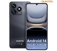 TEMU OUKITEL C51 Libres 90 Hz Smartphone, 128 GB de ROM 16 GB (4+12) de RAM Moviles, teléfono móvil 14, pantalla de 6,8 pulgadas, batería de 5150 mAh, SIM 4G