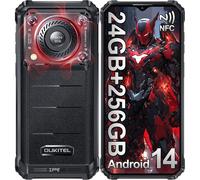 TEMU OUKITEL WP36 PRO Movil Irrompible - 24GB+258GB/1TB, 128dB Altavoz Móvil Rugerizado, 10600mAh Telefono Movil Resistente 14, 6.52" HD Moviles, 13MP+5MP/4G /IP68/IP69K/NFC//OTG/GPS