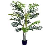 TEMU Outsunny Planta Artificial 150 cm Arbol Artificial con y para Decoracin Interior y Exterior Salon Oficina Balcn 18x150 cm Verde