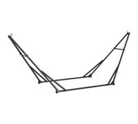 TEMU Outsunny Soporte para Hamaca Plegable Portátil, , Soporte para Silla Colgante con Estructura de Metal y Bolsa de Transporte, Carga 120 kg, para Hamaca 2,5 m y Silla 1,5 Largo, Negro