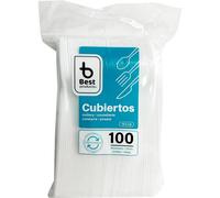 TEMU Pack 100 Cucharas De resistentes y duraderos y Lavables - Cuchara 17cm de Color para , Picnics, Fiestas, Buffets, .