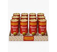 TEMU pack 12 latas aceitunas clasicas rellenas de anchoa (12x350g) total 4200g LA ESPAÑOLA