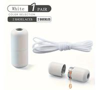 TEMU Pack de 1 par de cordones elásticos con hebilla de cápsula, cordones sin nudos, elegantes y prácticos, se a todo tipo de calzado, cordones