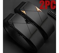 TEMU Pack de 2 Cinturones para Hombre, y Casuales en Denim - Regalo Ideal para Esposo o Novio