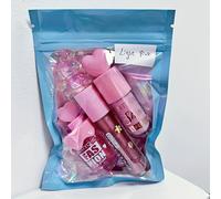TEMU Pack de 3: de labios unicornio con + crema de labios de + de labios con que de color de , aceite labial hidratante, no , combinación de de labios con y espejo, set de labios para niñas para