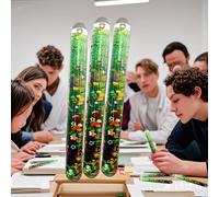 TEMU Pack de 3 Sensoriales con Verde, Vibración y Puntas Luminosas - para el en Adultos & Autismo, Gadgets Fidget Multicolor (/Mezclado/) - Spinner Táctil