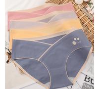 TEMU Pack de 5 Bragas de Maternidad de Cintura - Elegantes Pantis de Soporte para Todas las y Postparto