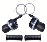 TEMU Palanca de Cambio de Velocidad para Bicicleta 3X6 3X7 3X8 Cambio de Empuñadura para Bicicleta de Montaña, Bicicleta y Bicicleta de Carretera