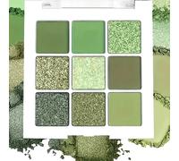 TEMU Paleta de de Ojos Dream de Pigmentación Verde - Duradera, a Prueba de Manchas, Mate y Brillantes para el Uso Diario y Fiestas