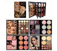 TEMU Paleta de de ojos plegable de capas con 48 colores, y polvo para - Regalo ideal para fiestas de y bailes