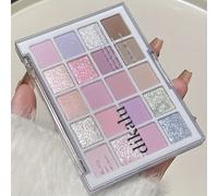 TEMU Paleta de Dikalu de 20 Colores - Fórmula Mate y Perlada con Azul Cielo, Rosa y - Ideal para Looks de Día a Noche, Profesional y Diario