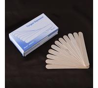 TEMU Palitos de Madera Desechables para Depilación y Cuidado de Belleza, 100 Piezas en Bolsa, Herramientas de Cera y de Madera