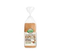 TEMU Pan de Trigo Espelta Integral 400g - Masa Madre - Sin Lactosa - Sin Huevo - Vegano - Fuente de Fibra - Biocop