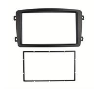 TEMU Panel estéreo de DIN, para Benz C CLASS W203, embellecedor de radio de fascia para montaje de DVD en , kit de ajuste de instalación, de placa frontal