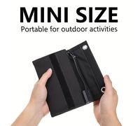 TEMU Panel Solar Plegable de 60W con Puerto USB, Eficiencia, Portátil para Teléfonos, Laptops y Cámaras - Ideal para Viajes y Camping, Adaptador de Carga Solar