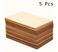 TEMU Paneles ideales para proyectos, pintura, grabado y diversas manualidades. láminas de madera natural tienen lisos, lo que las ideales para la decoración del hogar y .