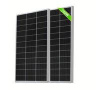 TEMU Paneles solares de eficiencia de 120W y 18V con solares monocristalinas, ideales para actividades al aire libre como camping en RV y , sin batería.