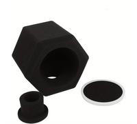 TEMU Pantalla De Aislamiento, Filtro Y A Prueba De Viento Para Grabación Profesional En Estudio, , Juegos, Con Espuma De Densidad Para Filtrar Y Reducir Eficazmente .