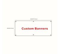 TEMU Pantalla de malla de poliéster personalizable de 120G - Impresión numérica , publicitaria resistente al viento para , paredes , adecuada para fiestas, deportes y de actividades