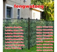 TEMU Pantalla de protección de privacidad para jardín - Red de camuflaje para jardín al reforzada, sin , de calidad, decoración de pared, para jardín, valla, pabellón, camping