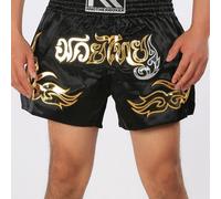 TEMU Pantalones cortos de boxeo con estampado de para hombre, calzoncillos deportivos de cintura elástica para entrenamiento de boxeo, entrenamiento de