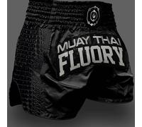 TEMU Pantalones cortos FLUORY de Muay Thai, kickboxing, marciales , para entrenamiento deportivo casual de boxeo para adultos