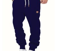TEMU Pantalones de chándal con cordón de ajuste holgado, joggers casuales para hombre para correr y hacer en invierno y otoño